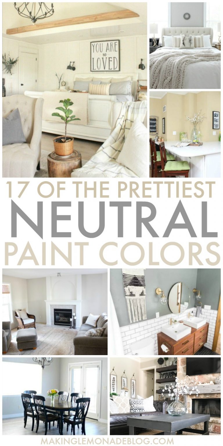 17 of the Prettiest Neutral Paint Colors