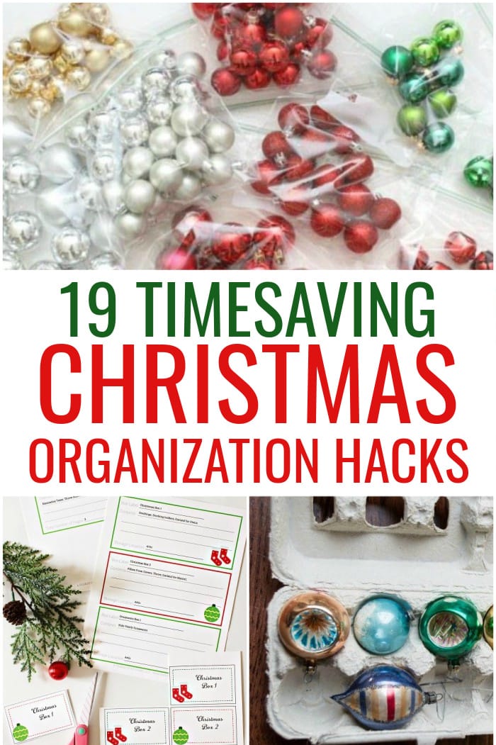 19 Clever Christmas Organization Ideas