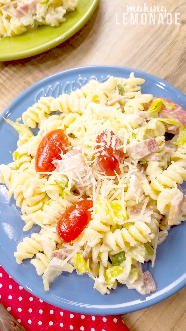 Gluten Free BLT Pasta Salad Recipe