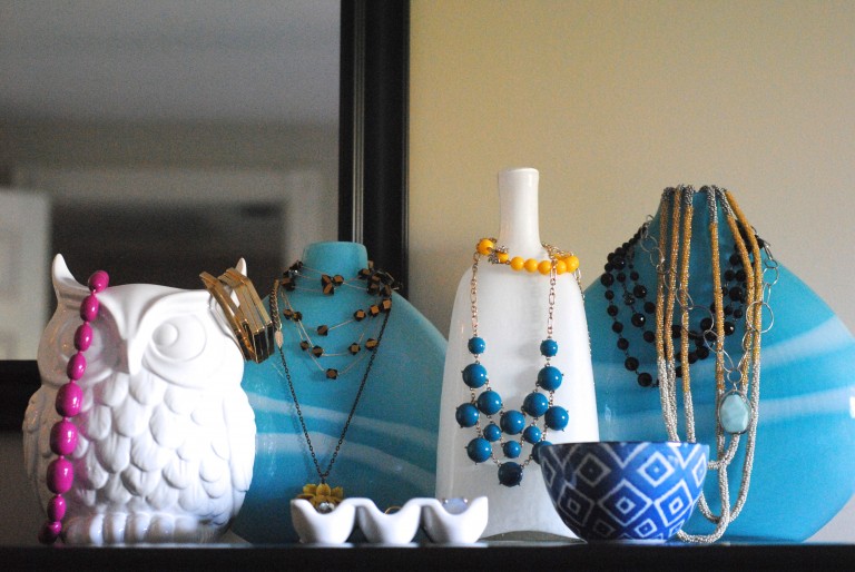 Jewelry Organization + Decor Idea {Day 21}