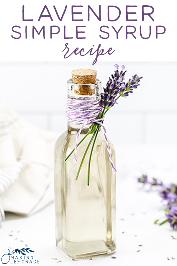This Delicious Lavender Simple Syrup Recipe Has So Many Uses!
