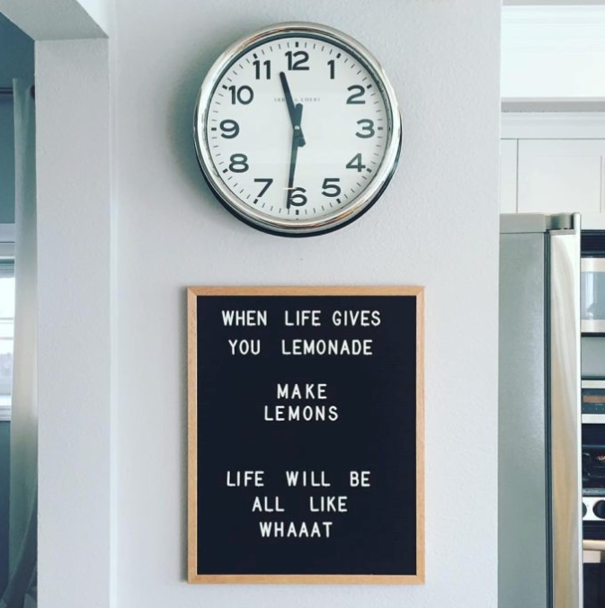 Clever letterboard quotes, ideas and inspiration