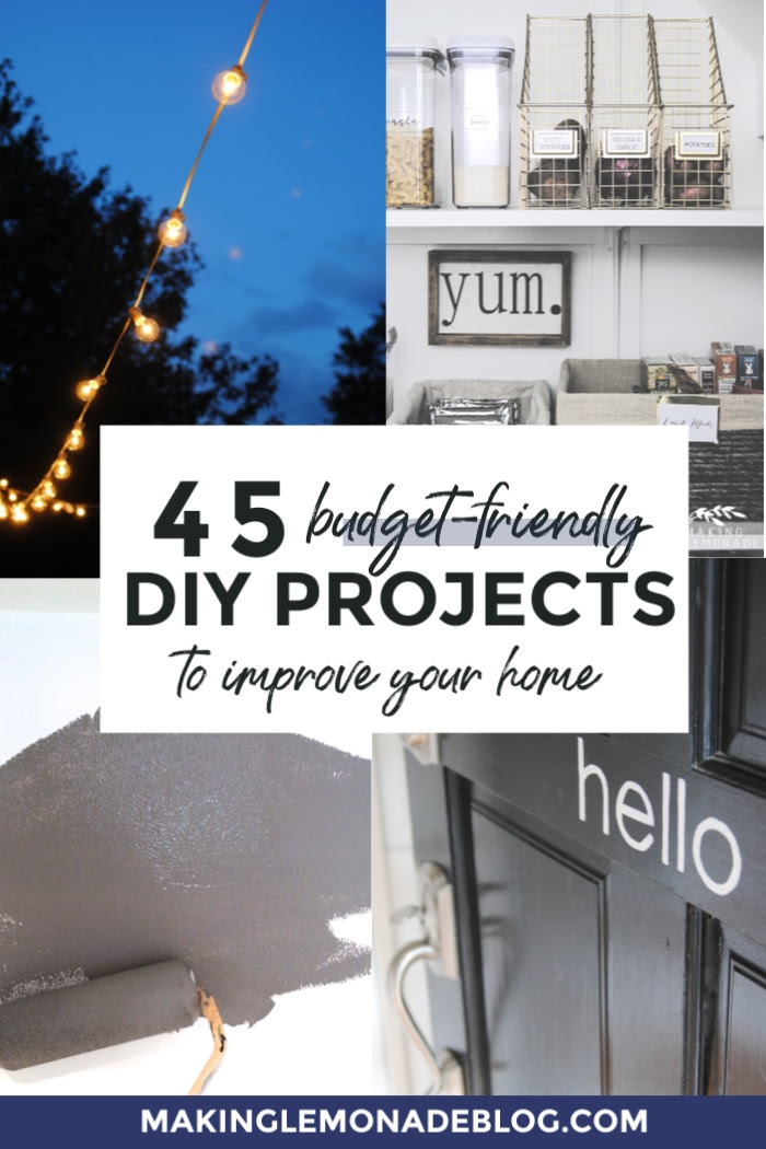 45 Free or Inexpensive Home Improvement Ideas