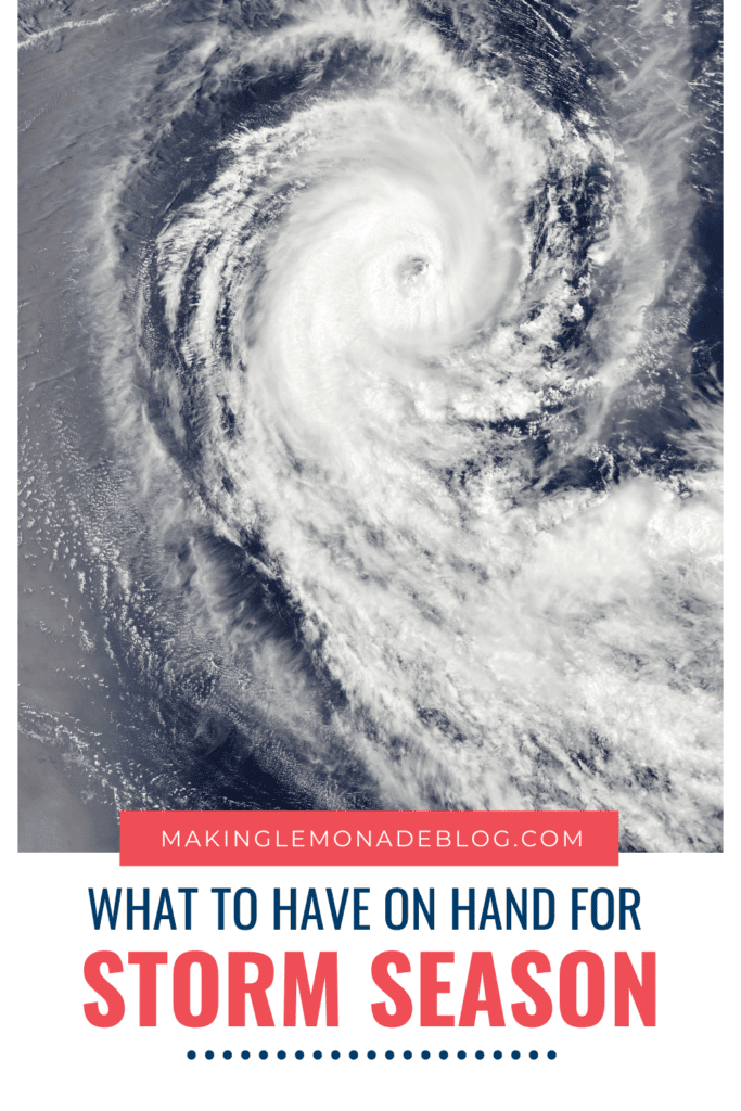 hurricane image with text