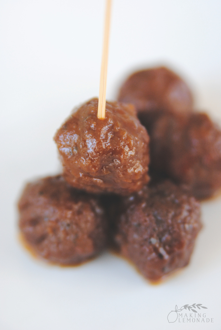 Easy Crockpot Meatball Appetizer Recipe