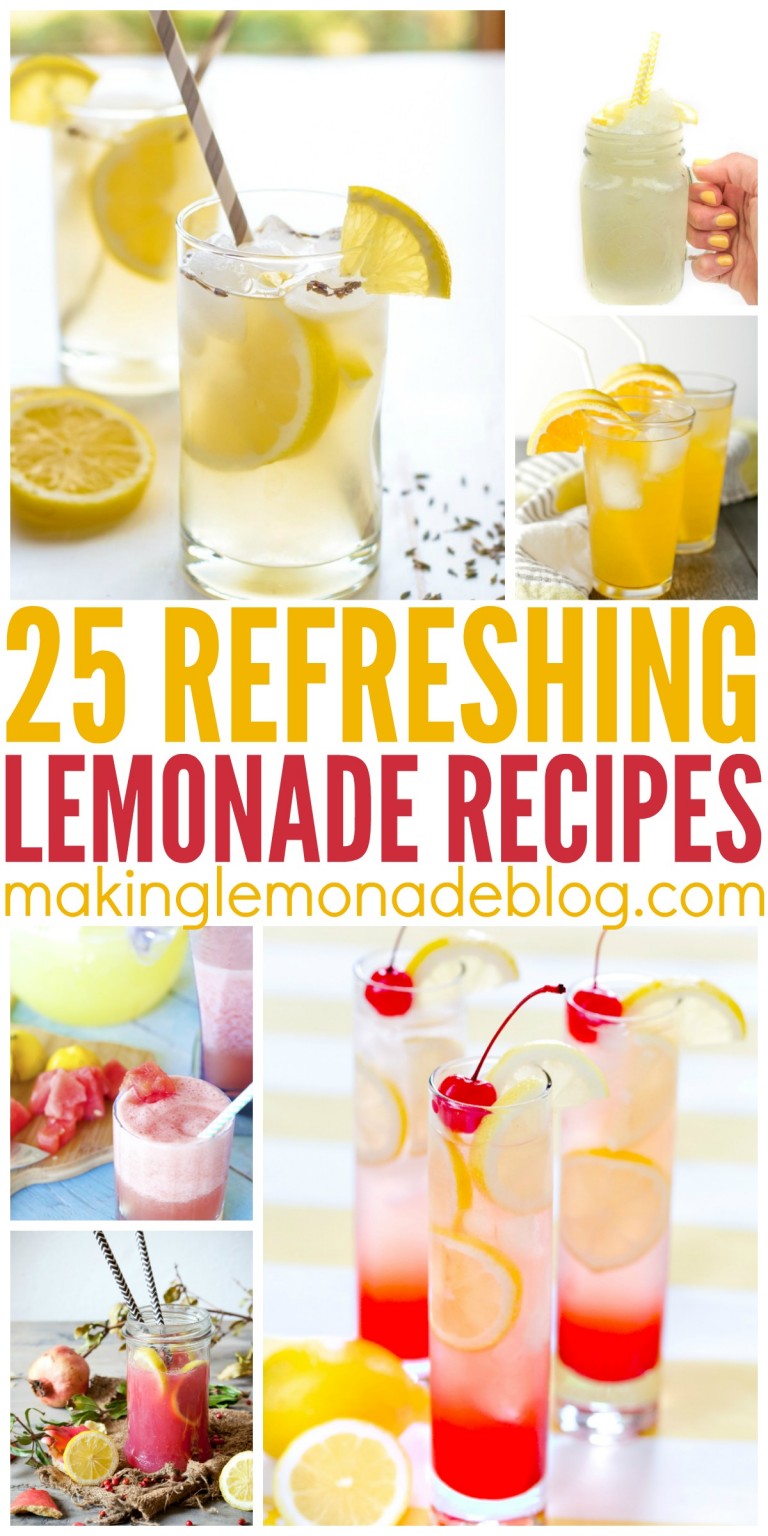 25 Mouthwatering Lemonade Recipes to Try this Summer