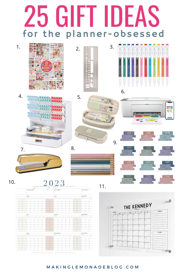 Ultimate Planner Gift Ideas For Those Who Love Planning