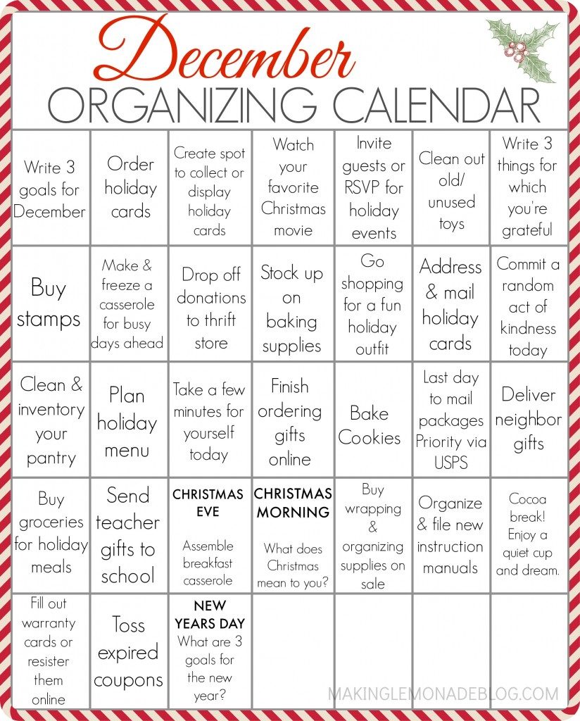 clever tips on making this the most organized Christmas season ever!