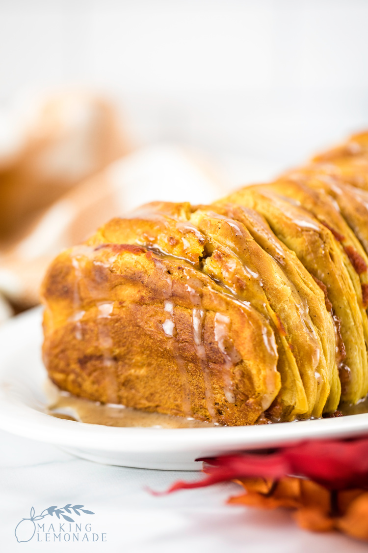 Easy & Delicious Pull-Apart Pumpkin Spice Bread