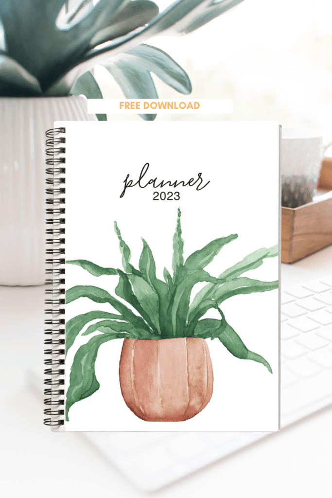 free printable 2023 planner