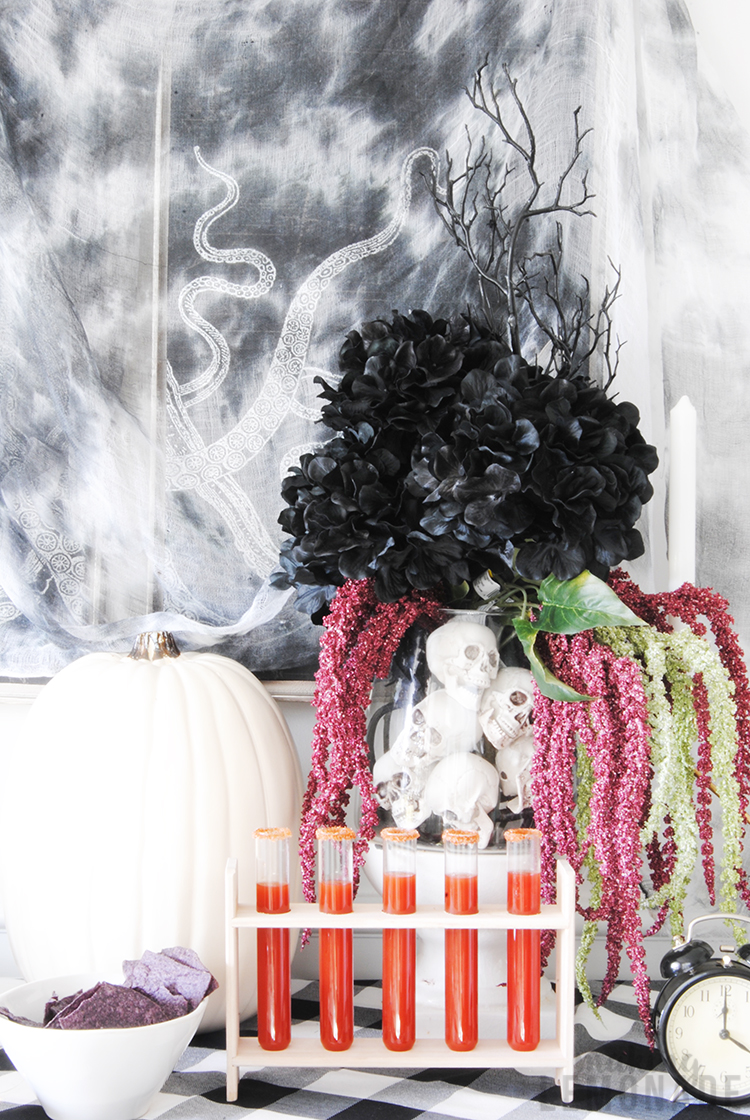 Pick Your Poison Prosecco Bar (+ DIY Halloween Party Ideas!)