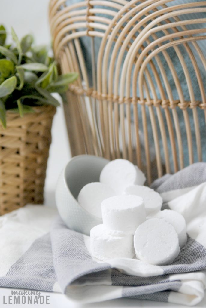 A bowl full of DIY shower steamers