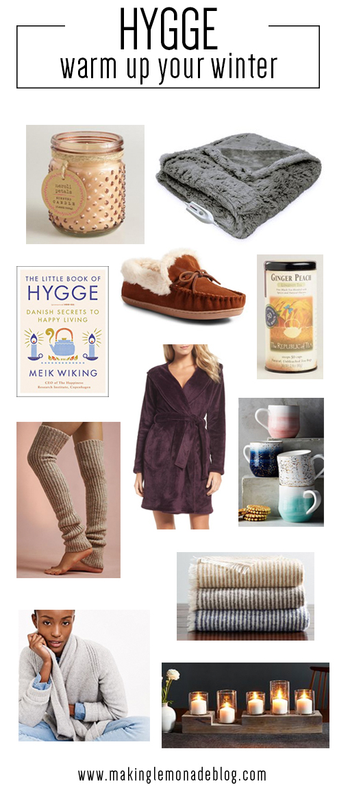 warm up your winter with these cozy hygge products