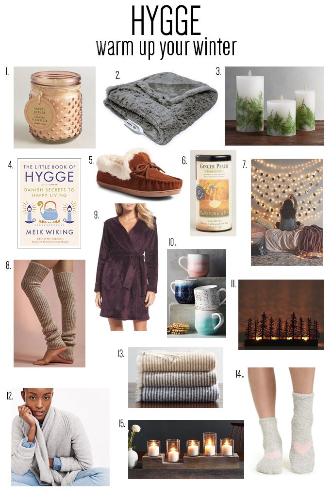 warm up your winter with these cozy hygge products