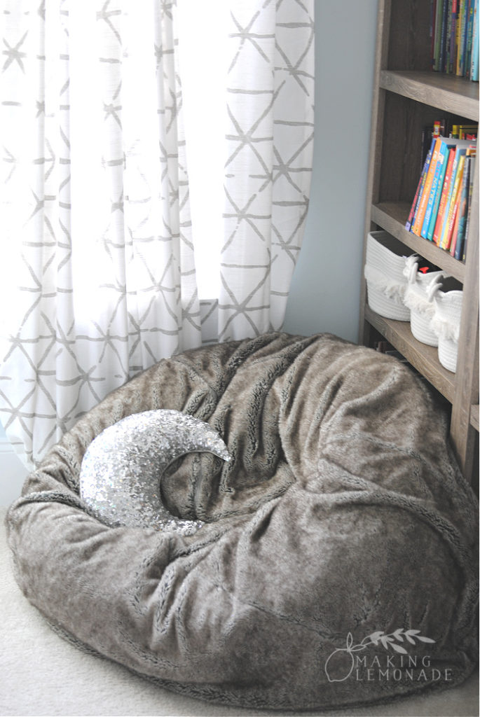 beanbag in kids room