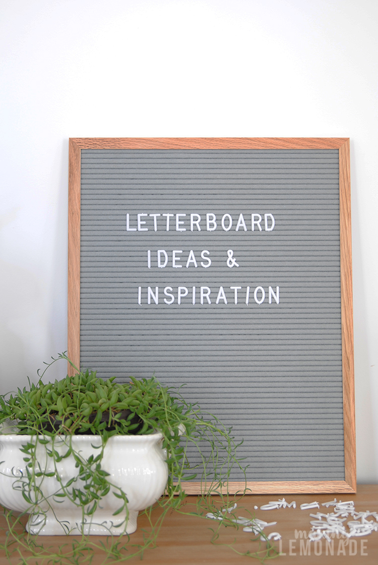 Clever Letterboard Inspiration and Ideas