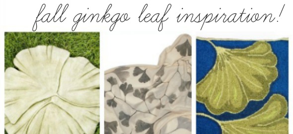 Fall Inspiration: Gingko Leaves